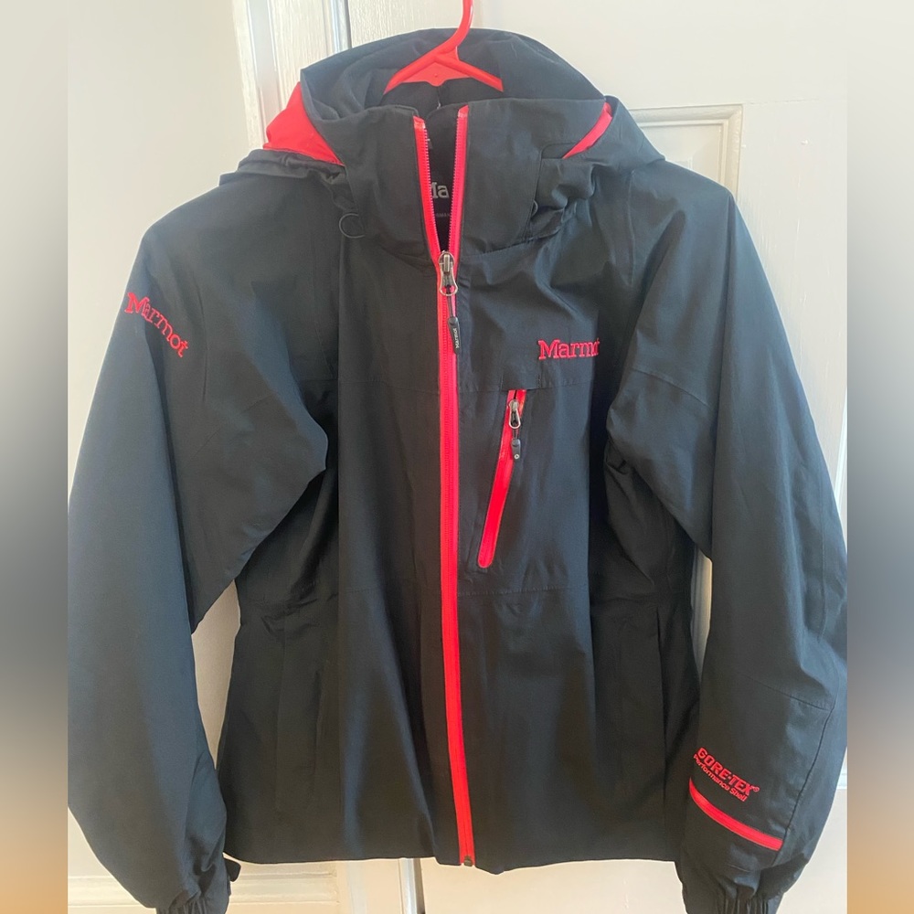 Marmot women’s shell, xs , black